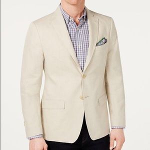 Lauren Ralph Lauren Tan Sport Coat (100% Linen)